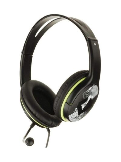 Audífono Diadema Genius HS-400A 2 plug 3.5mm Verde/Negro