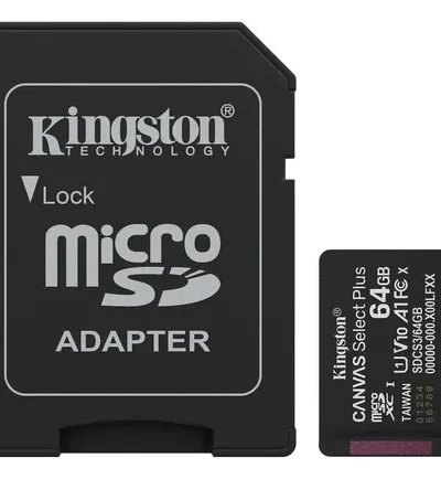 Memoria Micro SD KINGSTON Canvas Select Plus 64 GB