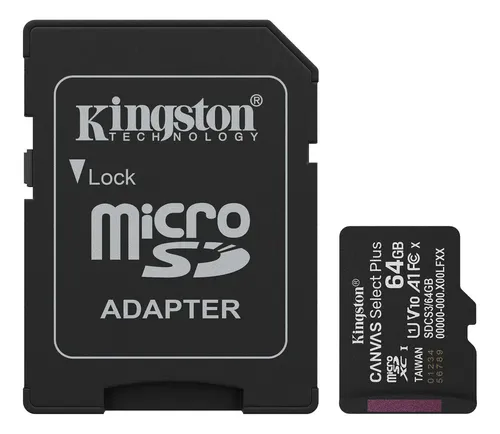 Memoria Micro SD KINGSTON Canvas Select Plus 64 GB